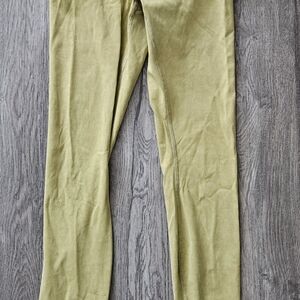 Lululemon High Rise Leggings Olive Green Size 4
